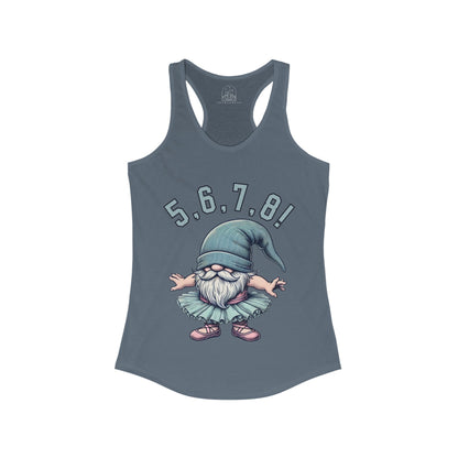 Ballet Gnome Dance Count | Women's Racerback Tank