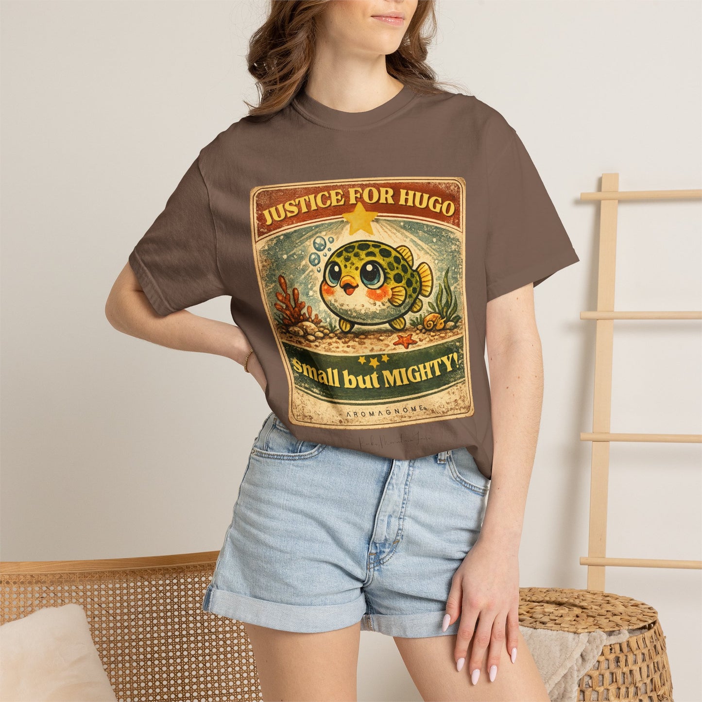Justice For Hugo | Pea Puffer Fan T-Shirt |