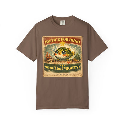 Justice For Hugo | Pea Puffer Fan T-Shirt |