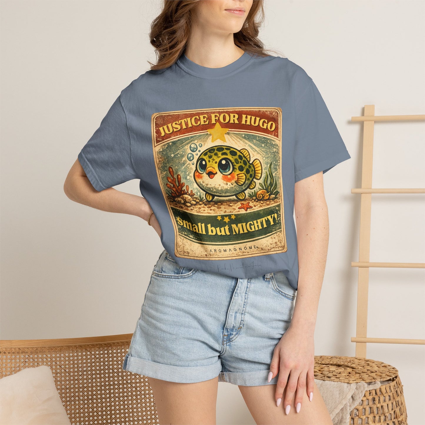 Justice For Hugo | Pea Puffer Fan T-Shirt |