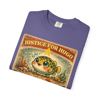 Justice For Hugo | Pea Puffer Fan T-Shirt |