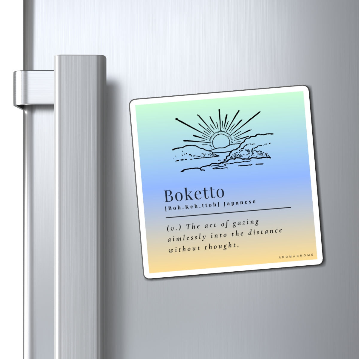 Boketto| World Definitions Magnet