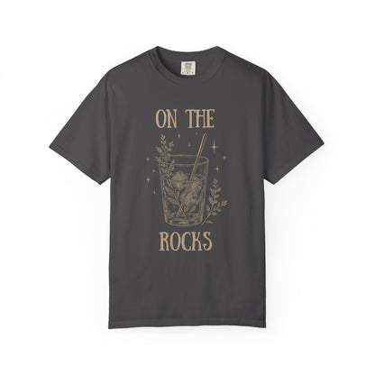 On The Rocks T-Shirt — Vintage Cocktail Graphic Tee