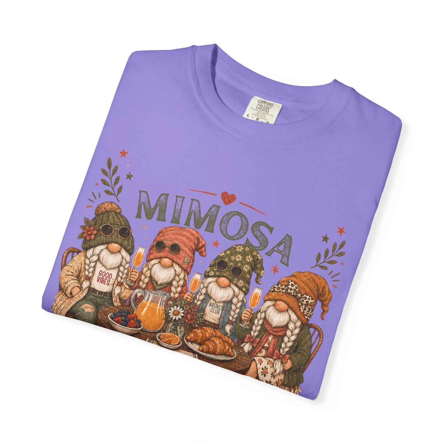 Mimosa Brunch | Hipster Gnome Ladies Brunching Graphic Tee