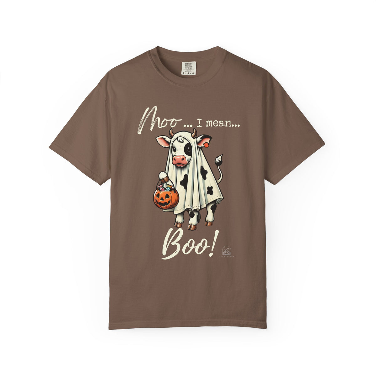 Moo I Mean Boo! | Vintage Comfy Cotton Tee