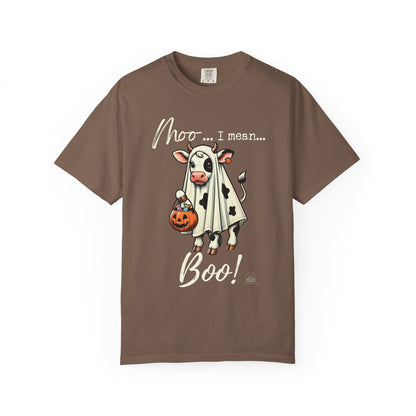 Moo I Mean Boo! | Vintage Comfy Cotton Tee