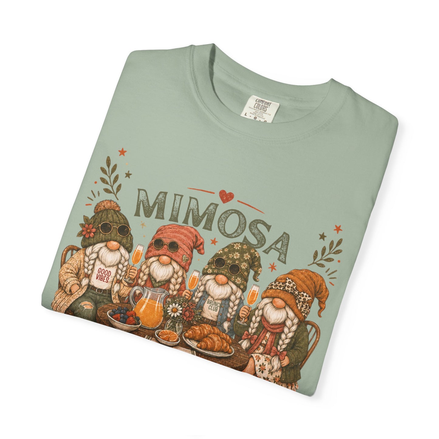 Mimosa Brunch | Hipster Gnome Ladies Brunching Graphic Tee