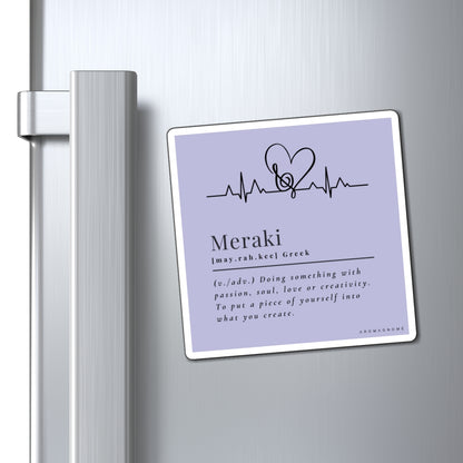 Meraki | World Definitions Magnet