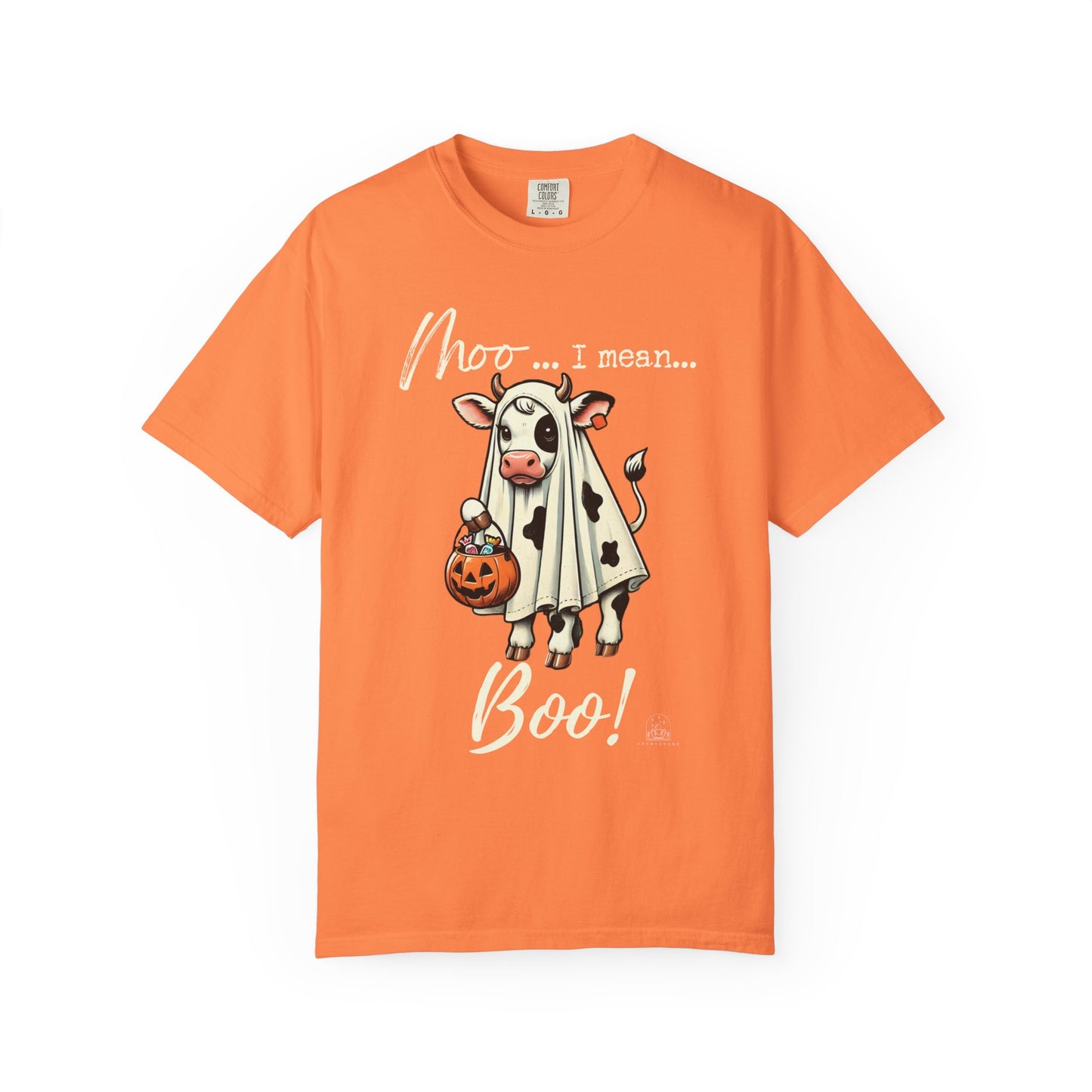 Moo I Mean Boo! | Vintage Comfy Cotton Tee