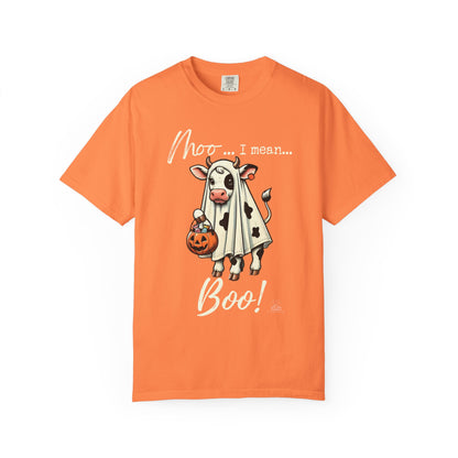 Moo I Mean Boo! | Vintage Comfy Cotton Tee