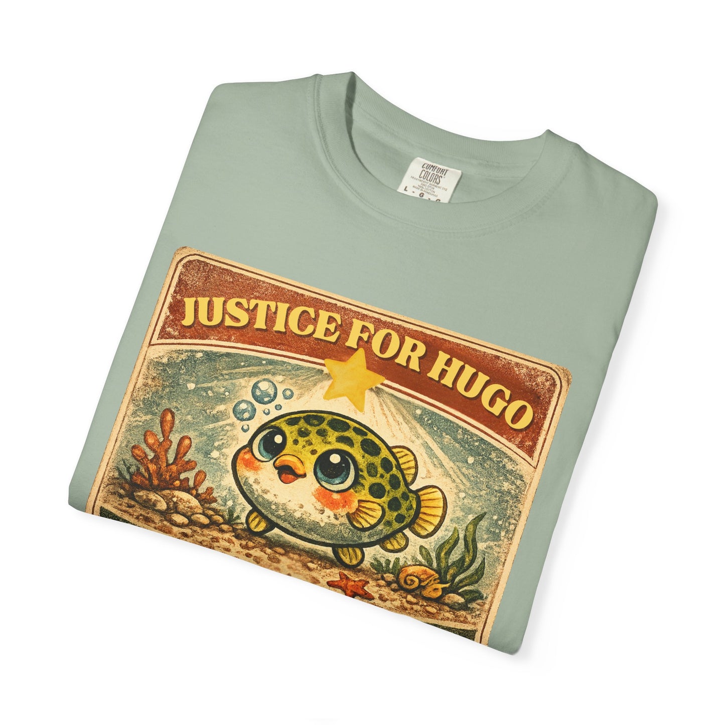 Justice For Hugo | Pea Puffer Fan T-Shirt |