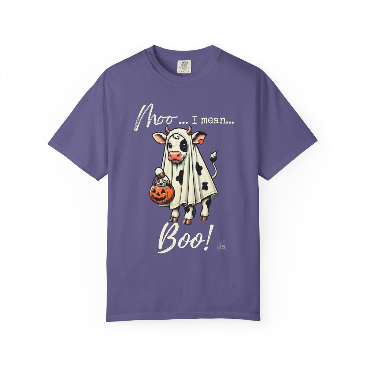 Moo I Mean Boo! | Vintage Comfy Cotton Tee