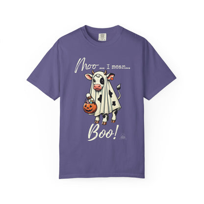 Moo I Mean Boo! | Vintage Comfy Cotton Tee