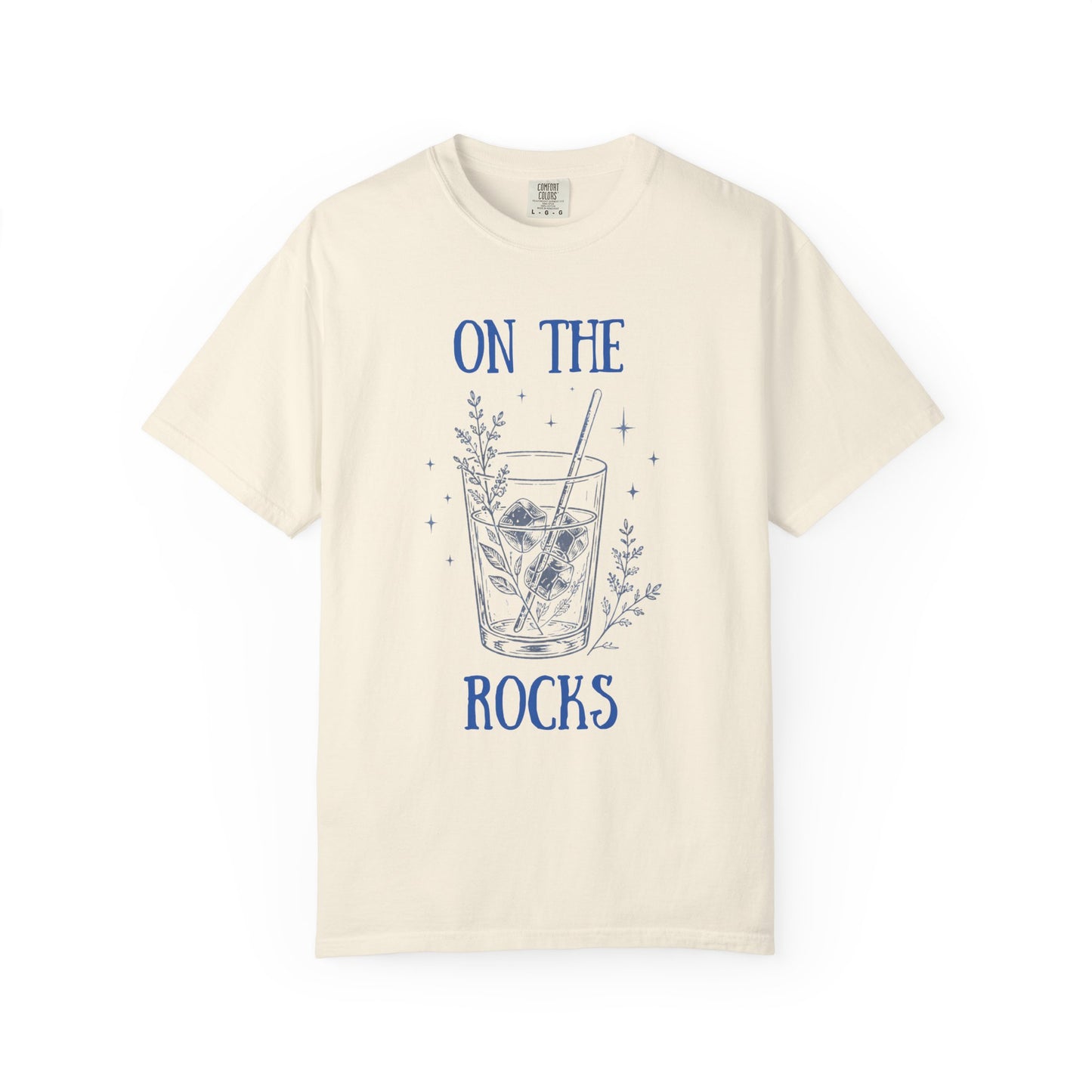 On The Rocks T-Shirt — Vintage Cocktail Graphic Tee