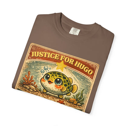 Justice For Hugo | Pea Puffer Fan T-Shirt |