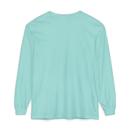 Moo I Mean Boo | Premium Garment-dyed Long Sleeve Shirt