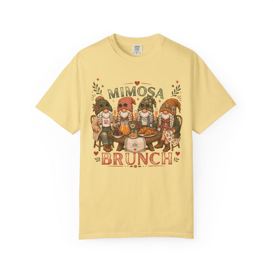 Mimosa Brunch | Hipster Gnome Ladies Brunching Graphic Tee