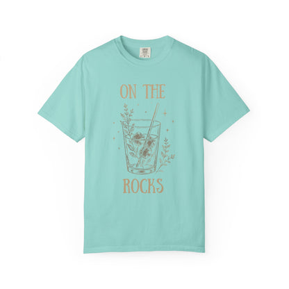 On The Rocks T-Shirt — Vintage Cocktail Graphic Tee