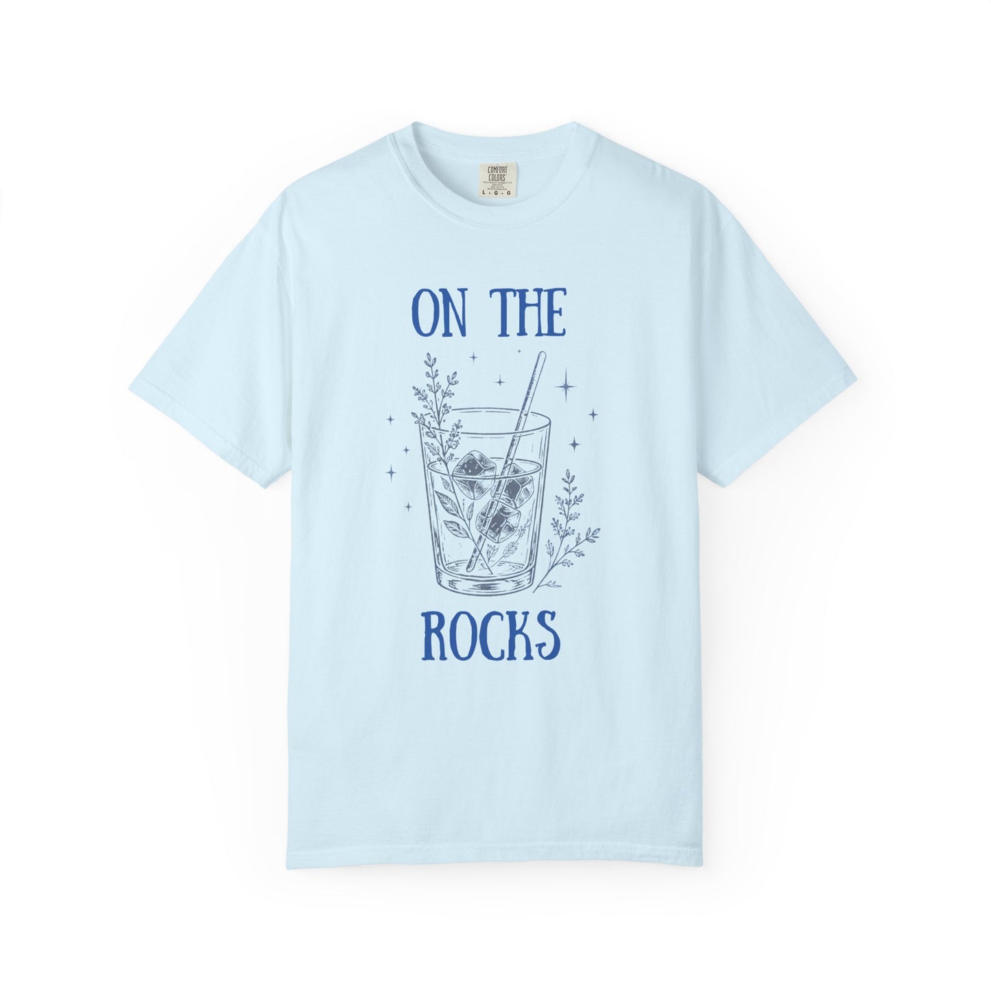 On The Rocks T-Shirt — Vintage Cocktail Graphic Tee