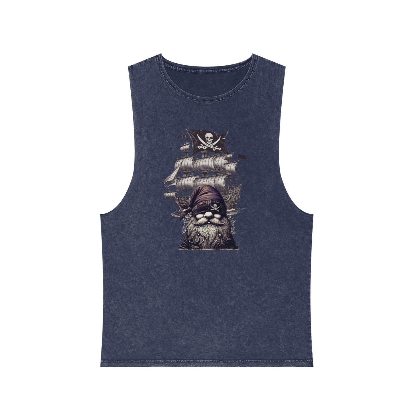 Vintage Pirate Energy | Unisex Stonewash Tank Top