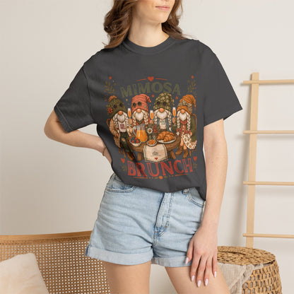 Mimosa Brunch | Hipster Gnome Ladies Brunching Graphic Tee