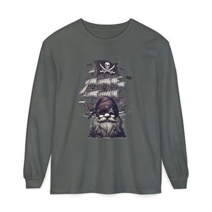 Pirate Energy | Unisex Garment-dyed Long Sleeve Shirt