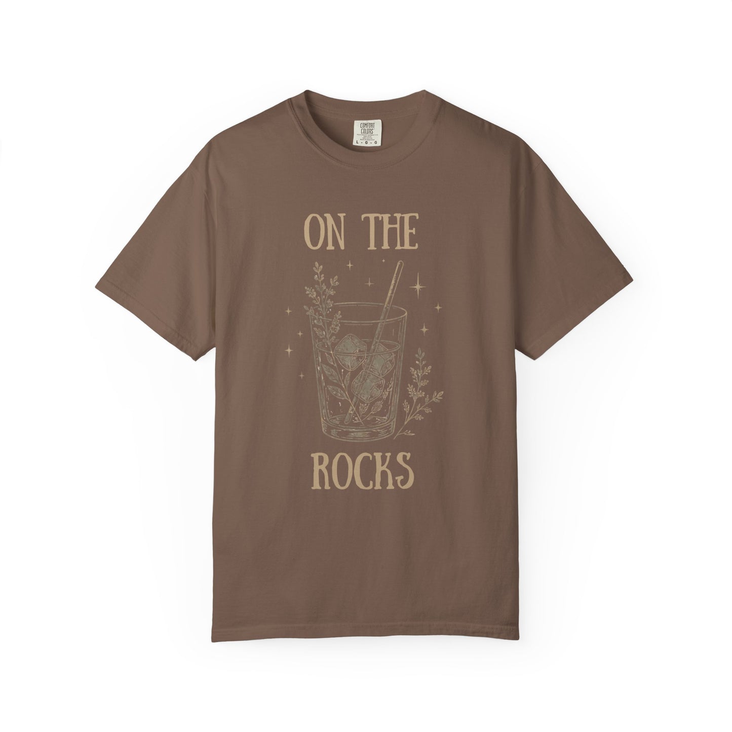 On The Rocks T-Shirt — Vintage Cocktail Graphic Tee