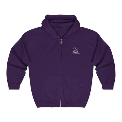 Zip Hoodie — Screaming is Self-Care Graphic Zip-Up