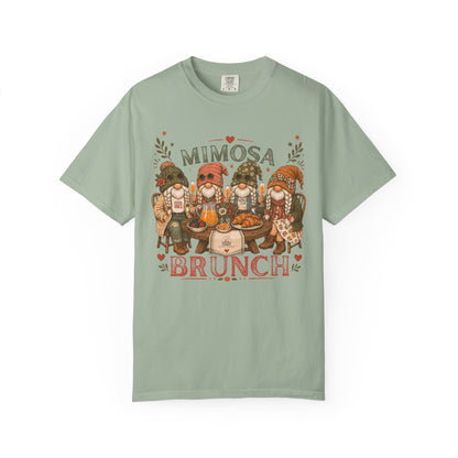 Mimosa Brunch | Hipster Gnome Ladies Brunching Graphic Tee