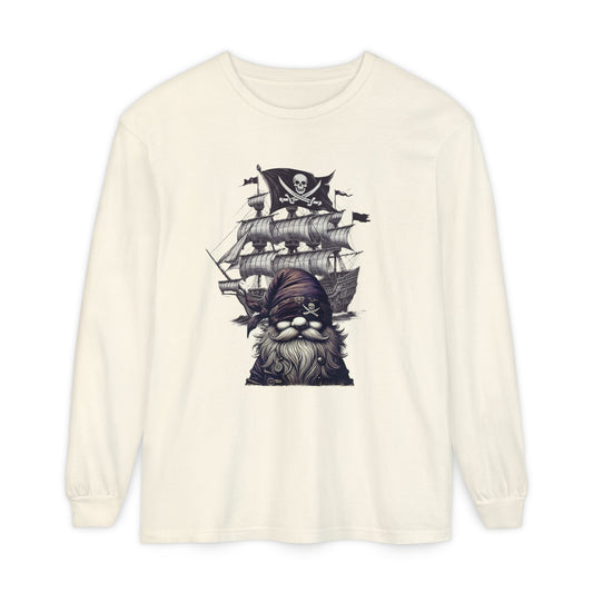 Pirate Energy | Unisex Garment-dyed Long Sleeve Shirt
