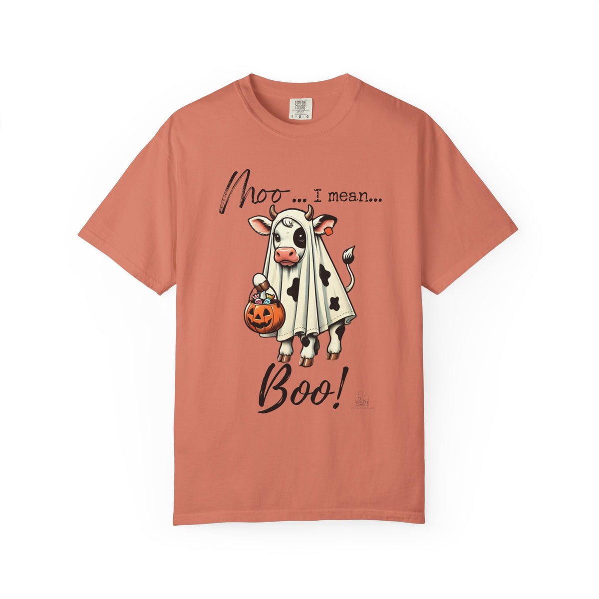 Moo I Mean Boo! | Vintage Comfy Cotton Tee