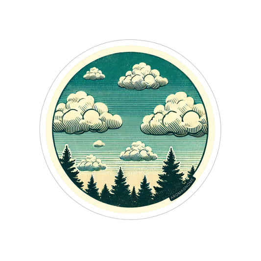 Forest Sky | Retro-Vintage Sticker