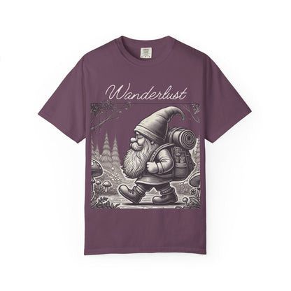 Wanderlust Gnome | Vintage Comfy Cotton Tee