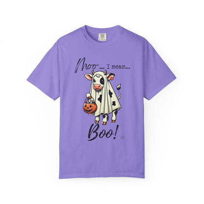Moo I Mean Boo! | Vintage Comfy Cotton Tee
