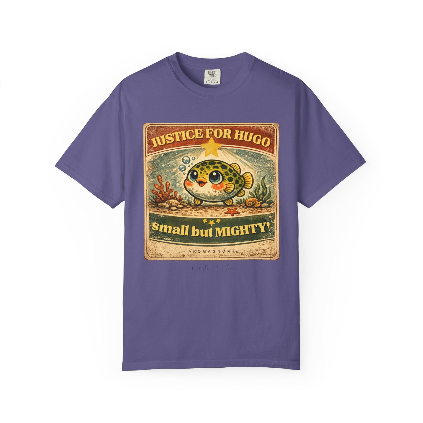 Justice For Hugo | Pea Puffer Fan T-Shirt |