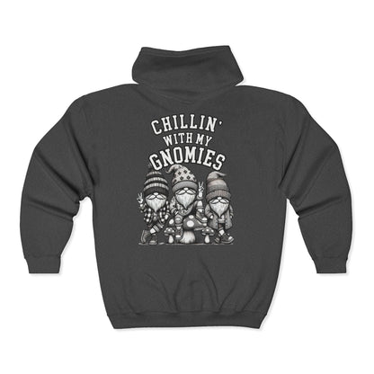 Chillin' With My Gnomies Zip Hoodie