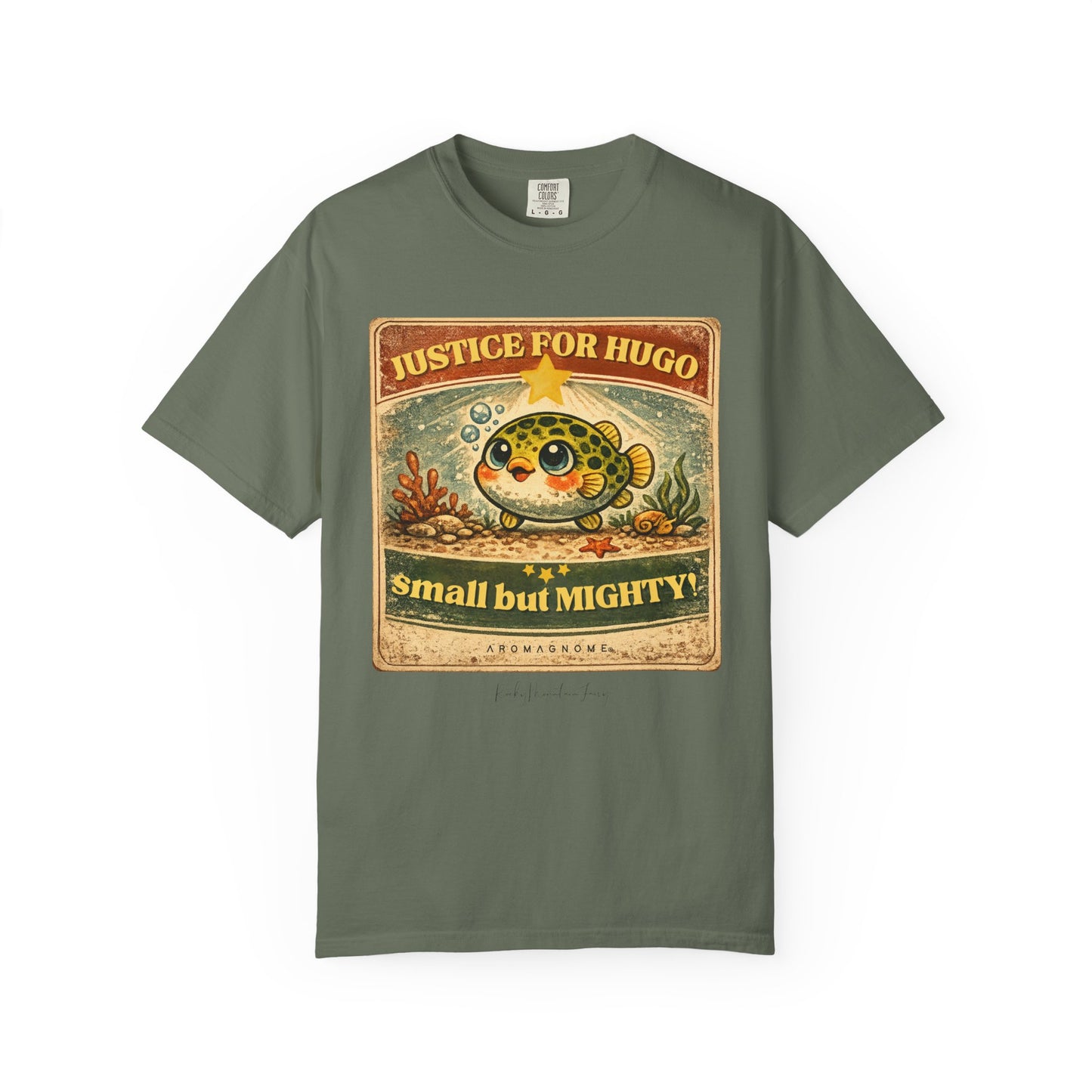 Justice For Hugo | Pea Puffer Fan T-Shirt |