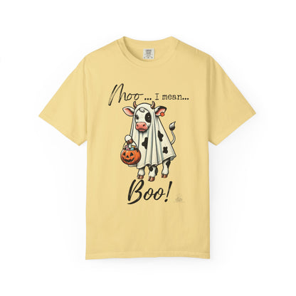 Moo I Mean Boo! | Vintage Comfy Cotton Tee