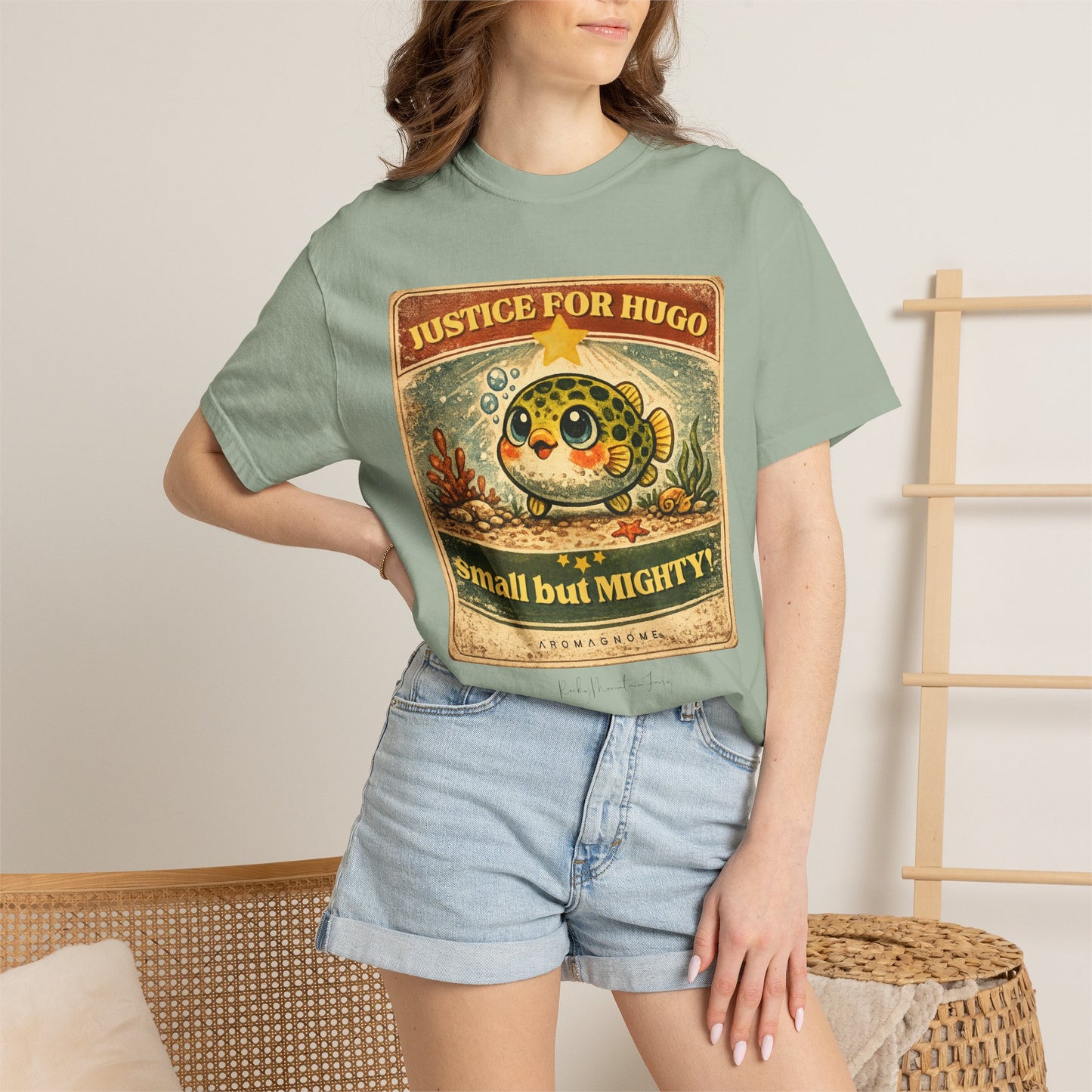 Justice For Hugo | Pea Puffer Fan T-Shirt |