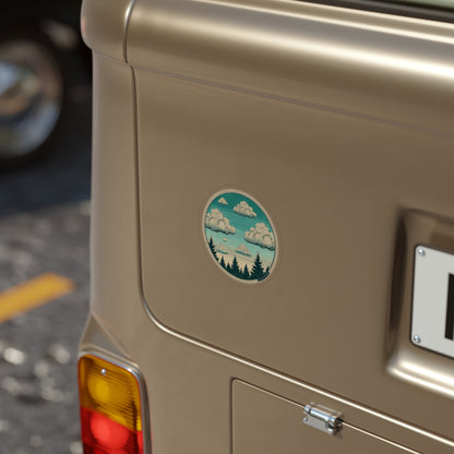 Forest Sky | Retro-Vintage Sticker