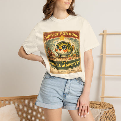 Justice For Hugo | Pea Puffer Fan T-Shirt |