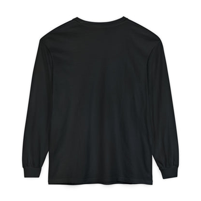 Moo I Mean Boo | Premium Garment-dyed Long Sleeve Shirt