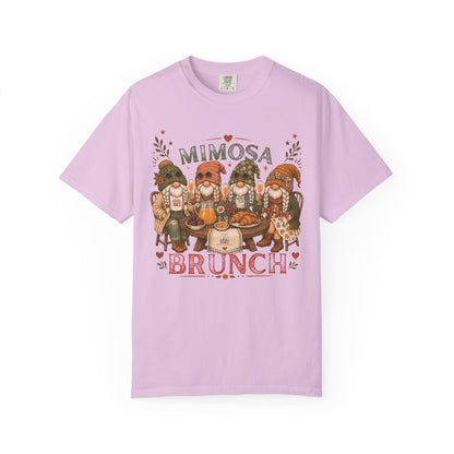 Mimosa Brunch | Hipster Gnome Ladies Brunching Graphic Tee