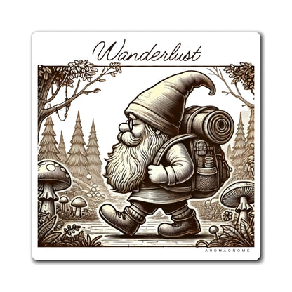 Wanderlust Gnome | Magnet