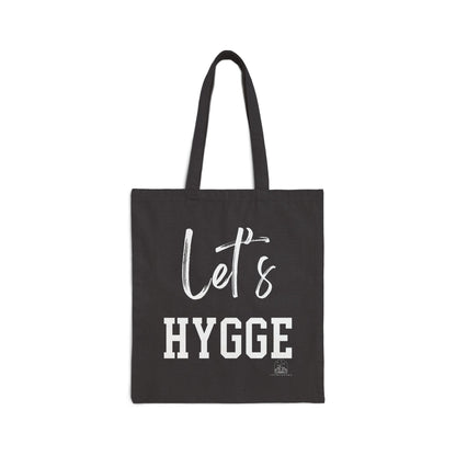 Let's Hygge | Cotton Canvas Tote Bag