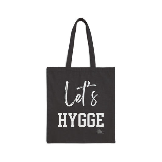 Let's Hygge | Cotton Canvas Tote Bag