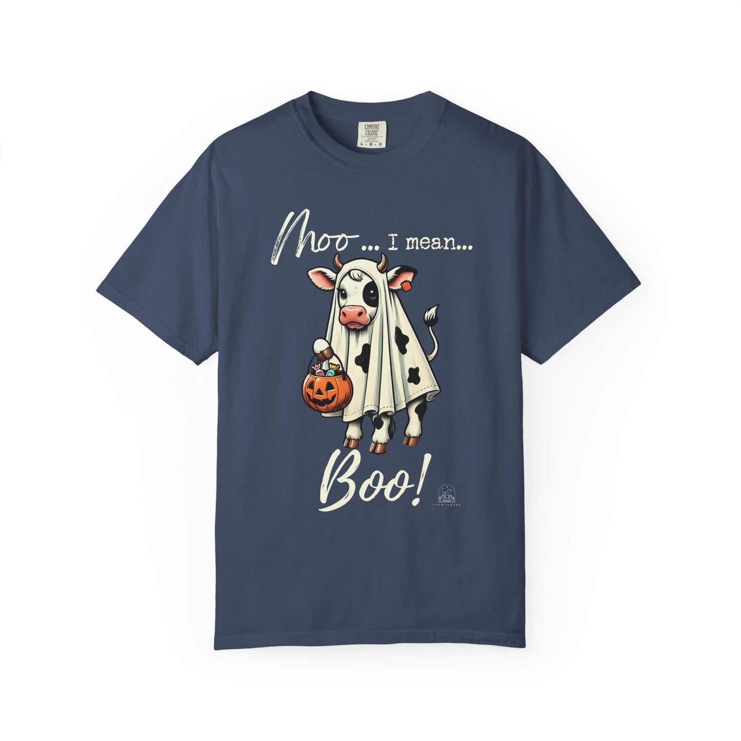 Moo I Mean Boo! | Vintage Comfy Cotton Tee