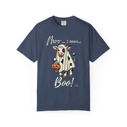 Moo I Mean Boo! | Vintage Comfy Cotton Tee
