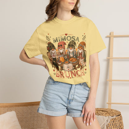 Mimosa Brunch | Hipster Gnome Ladies Brunching Graphic Tee
