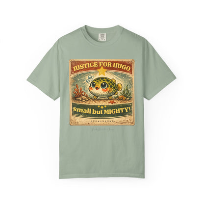 Justice For Hugo | Pea Puffer Fan T-Shirt |